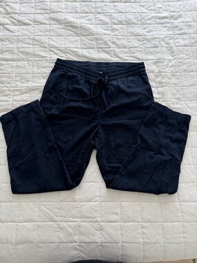GAP Slate Blue Drawstring Easy Pants
